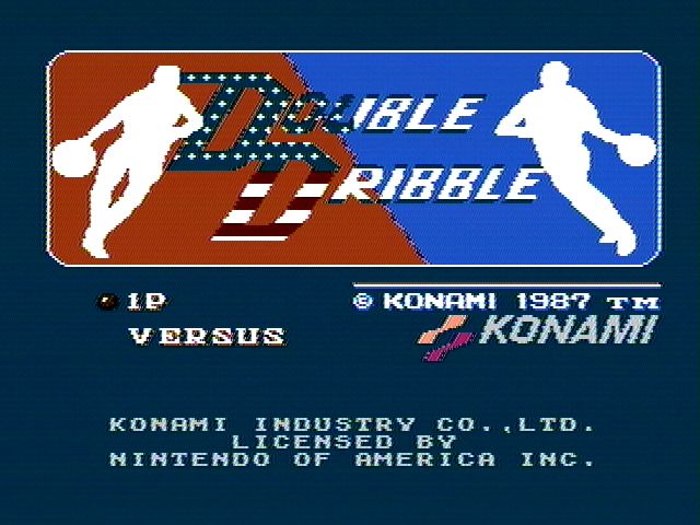 Double Dribble screenshot 3 for NES